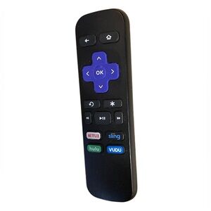 Roku remote control model RC-ALIR tested Netflix sling Hulu vudu